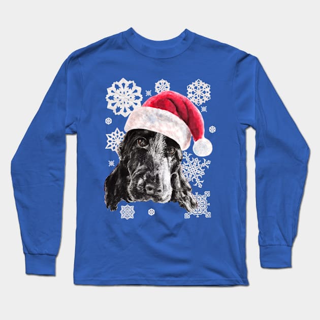 Christmas Ruby Long Sleeve T-Shirt by Lo3edia